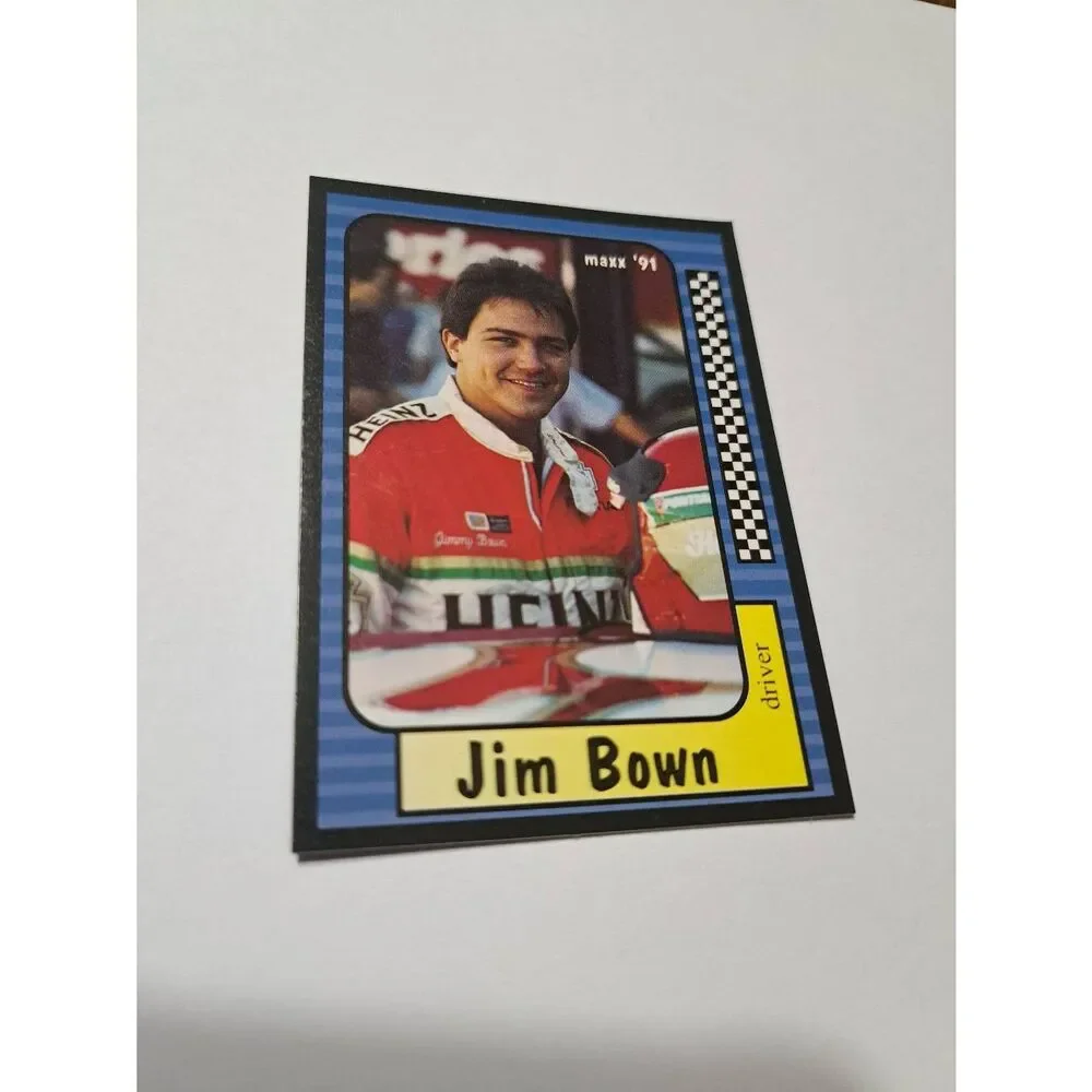 Vintage 1991 Maxx Jim Bown #57 Race Car Nascar Trading Card